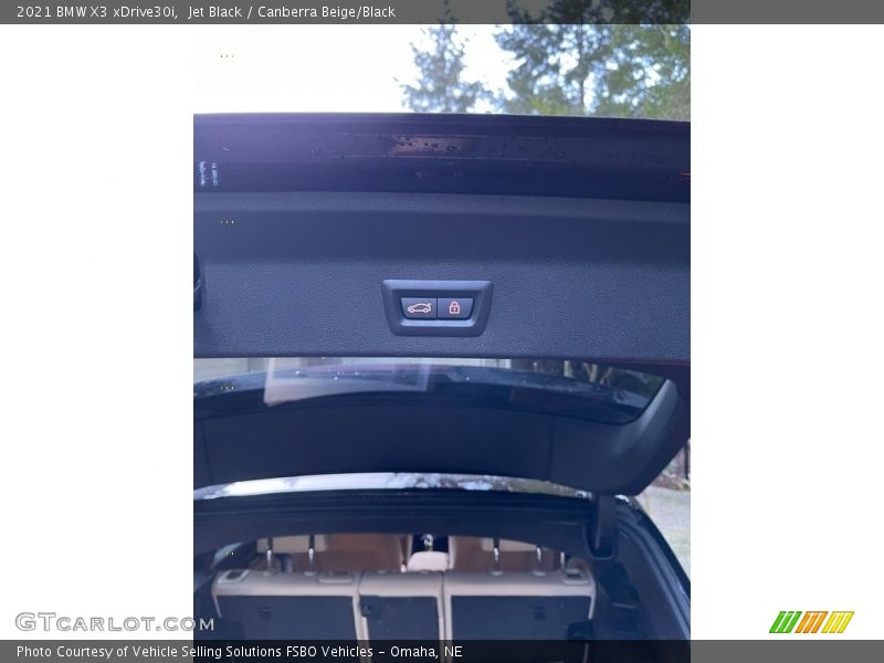 Jet Black / Canberra Beige/Black 2021 BMW X3 xDrive30i