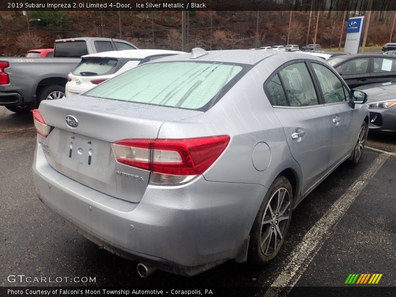 Ice Silver Metallic / Black 2019 Subaru Impreza 2.0i Limited 4-Door