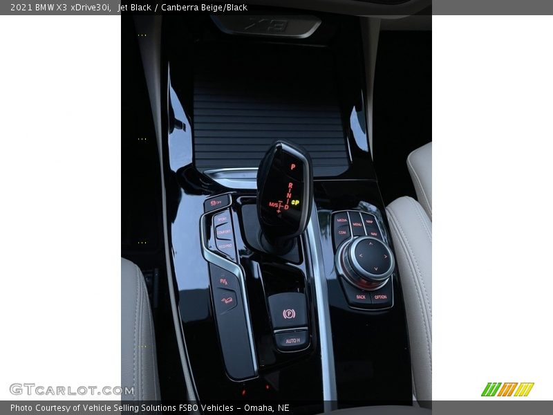  2021 X3 xDrive30i 8 Speed Automatic Shifter