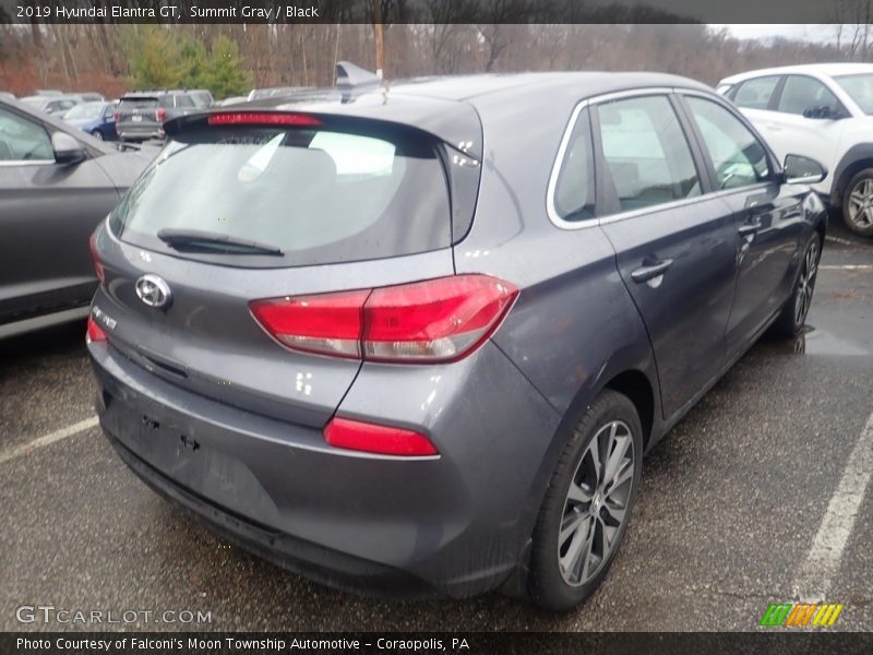 Summit Gray / Black 2019 Hyundai Elantra GT