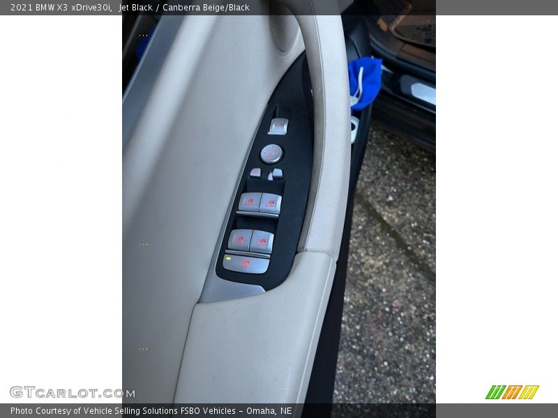 Controls of 2021 X3 xDrive30i