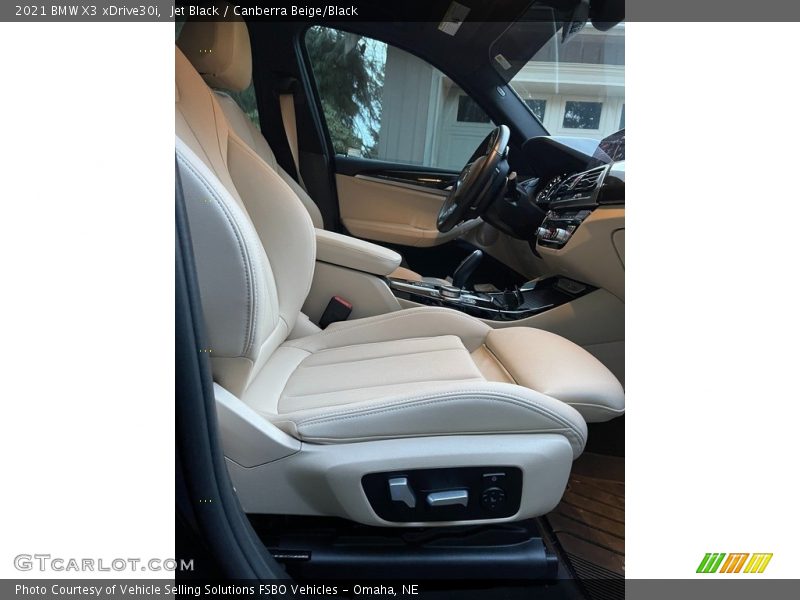 Front Seat of 2021 X3 xDrive30i