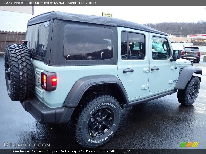 Earl / Black 2023 Jeep Wrangler Unlimited Willys 4XE Hybrid