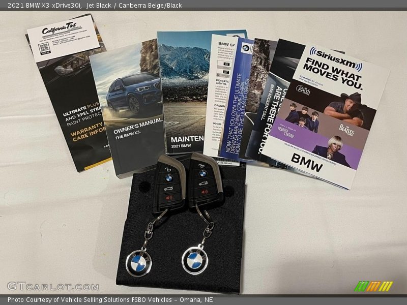 Books/Manuals of 2021 X3 xDrive30i