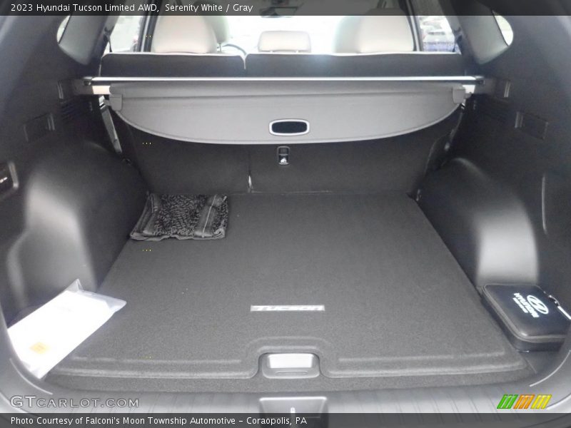 Serenity White / Gray 2023 Hyundai Tucson Limited AWD