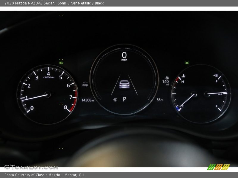  2020 MAZDA3 Sedan Sedan Gauges