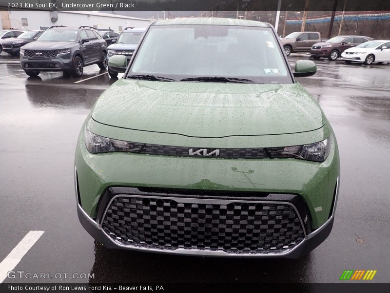 Undercover Green / Black 2023 Kia Soul EX