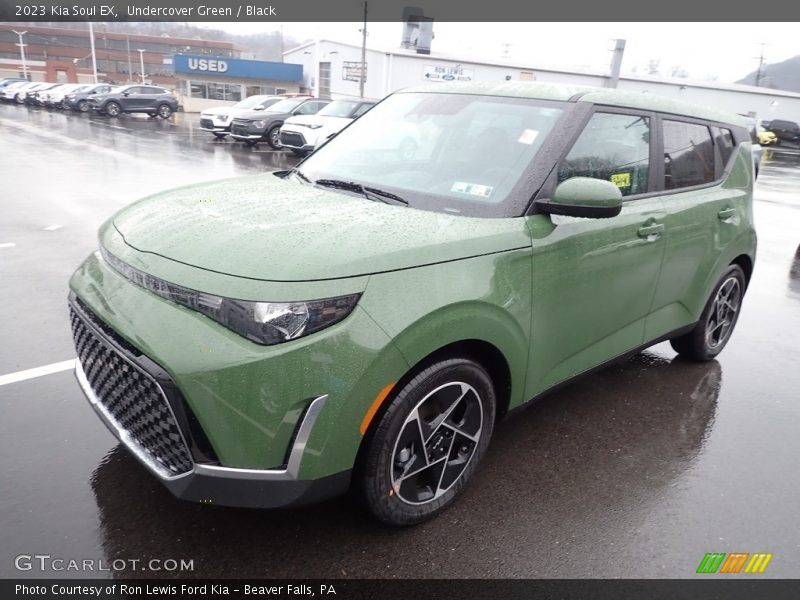 Undercover Green / Black 2023 Kia Soul EX