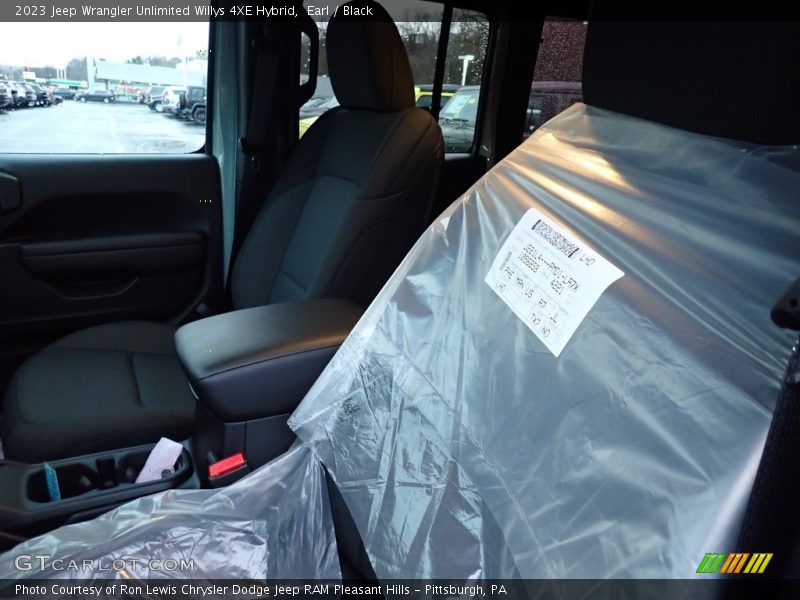 Earl / Black 2023 Jeep Wrangler Unlimited Willys 4XE Hybrid