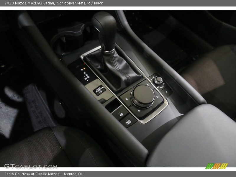 Sonic Silver Metallic / Black 2020 Mazda MAZDA3 Sedan