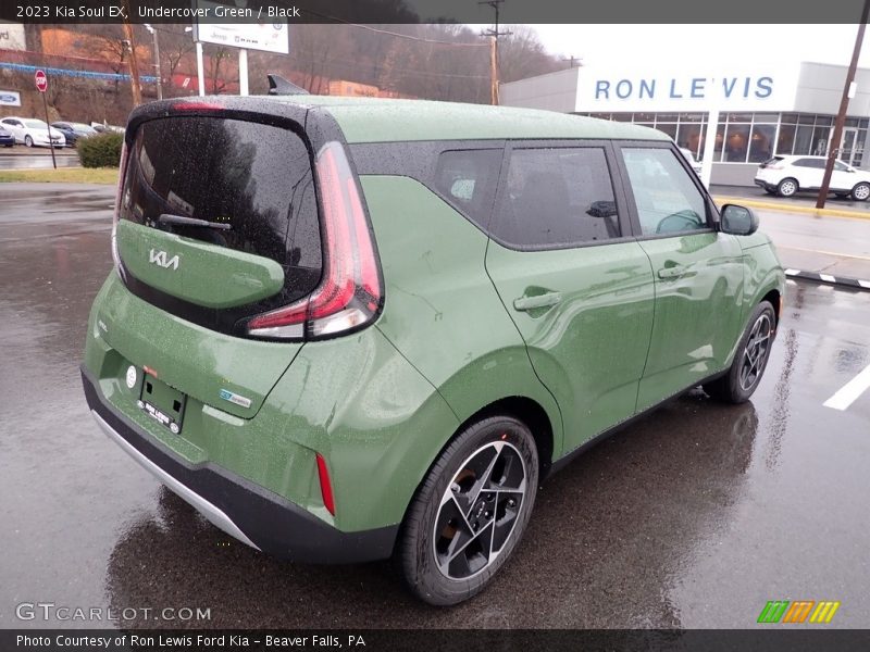 Undercover Green / Black 2023 Kia Soul EX