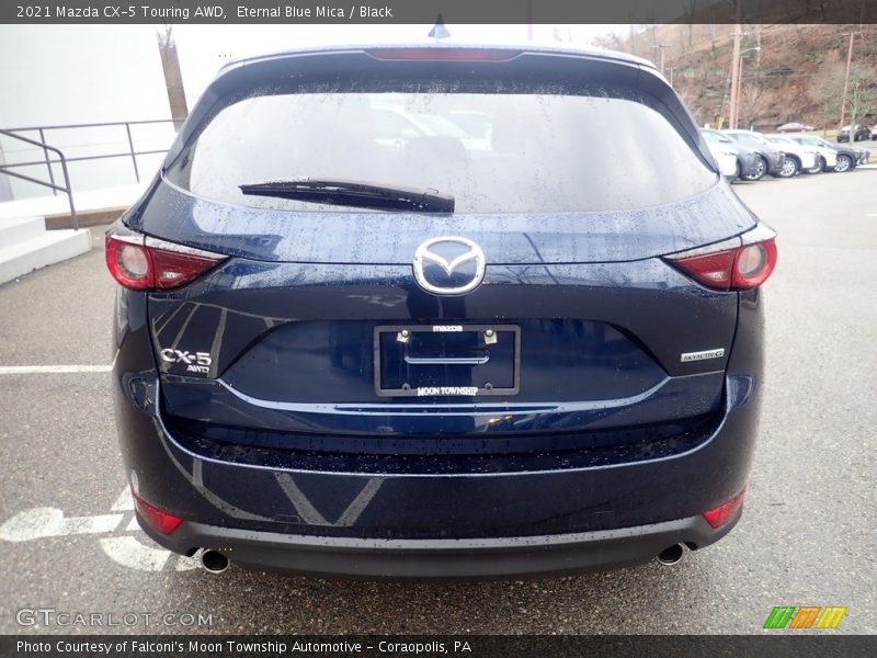 Eternal Blue Mica / Black 2021 Mazda CX-5 Touring AWD