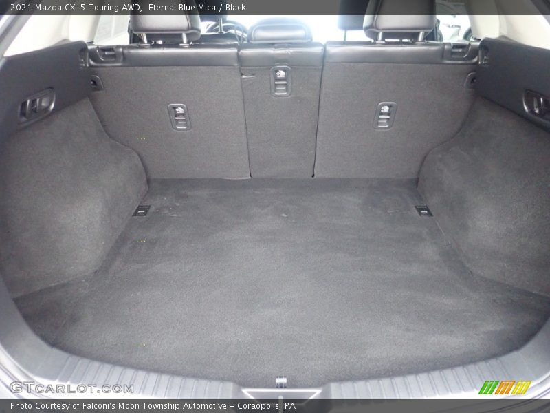 Eternal Blue Mica / Black 2021 Mazda CX-5 Touring AWD