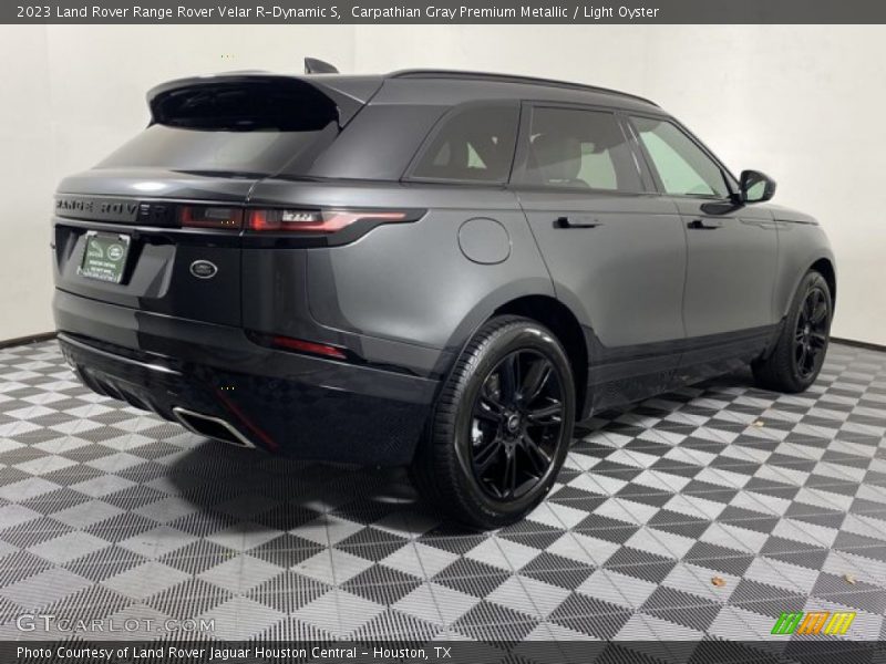 Carpathian Gray Premium Metallic / Light Oyster 2023 Land Rover Range Rover Velar R-Dynamic S