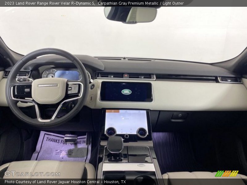 Carpathian Gray Premium Metallic / Light Oyster 2023 Land Rover Range Rover Velar R-Dynamic S