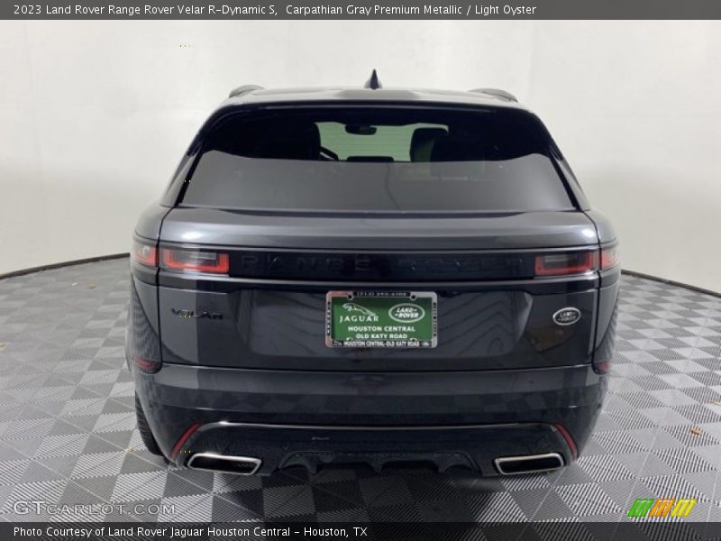 Carpathian Gray Premium Metallic / Light Oyster 2023 Land Rover Range Rover Velar R-Dynamic S