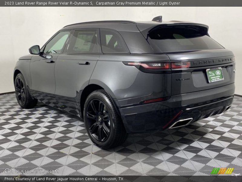 Carpathian Gray Premium Metallic / Light Oyster 2023 Land Rover Range Rover Velar R-Dynamic S