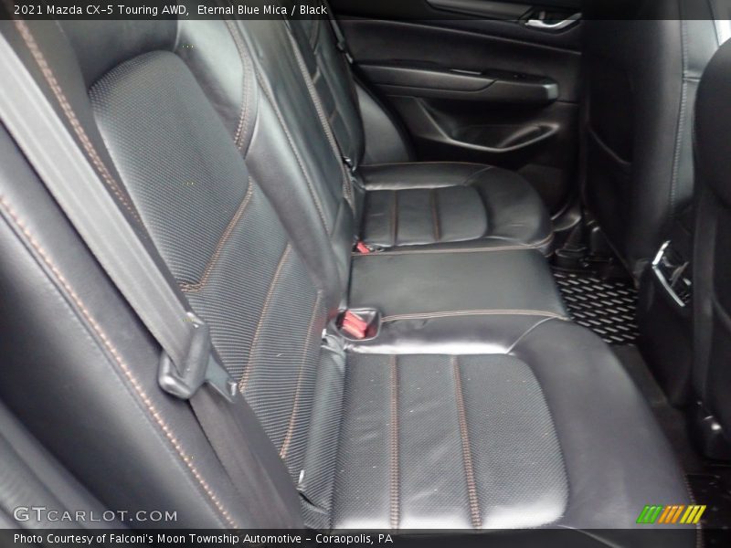 Eternal Blue Mica / Black 2021 Mazda CX-5 Touring AWD