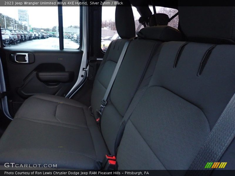 Silver Zynith / Black 2023 Jeep Wrangler Unlimited Willys 4XE Hybrid