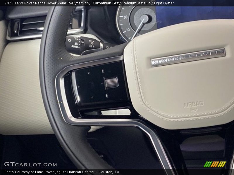 Carpathian Gray Premium Metallic / Light Oyster 2023 Land Rover Range Rover Velar R-Dynamic S