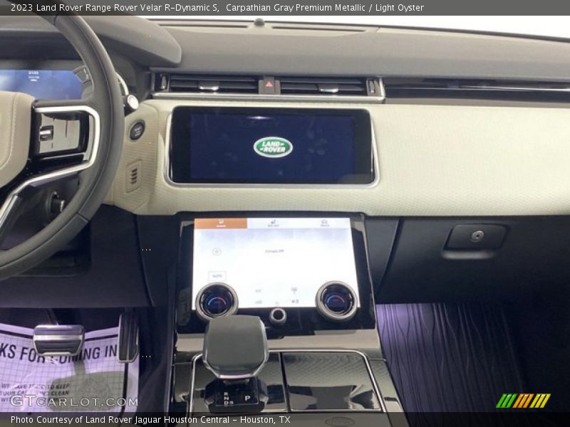 Carpathian Gray Premium Metallic / Light Oyster 2023 Land Rover Range Rover Velar R-Dynamic S