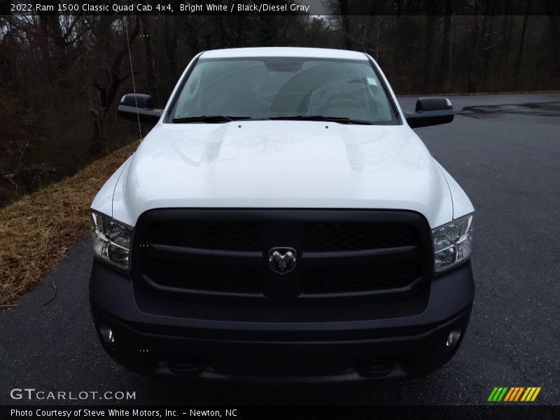 Bright White / Black/Diesel Gray 2022 Ram 1500 Classic Quad Cab 4x4