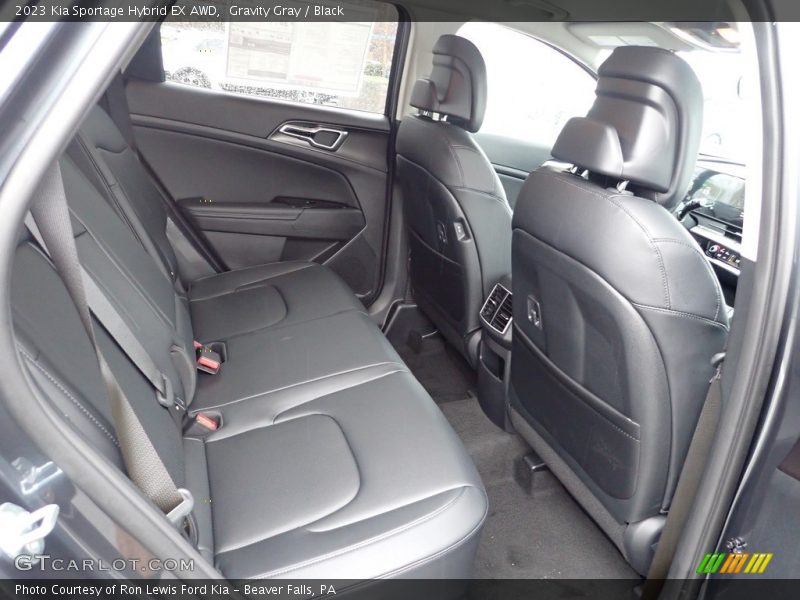 Rear Seat of 2023 Sportage Hybrid EX AWD