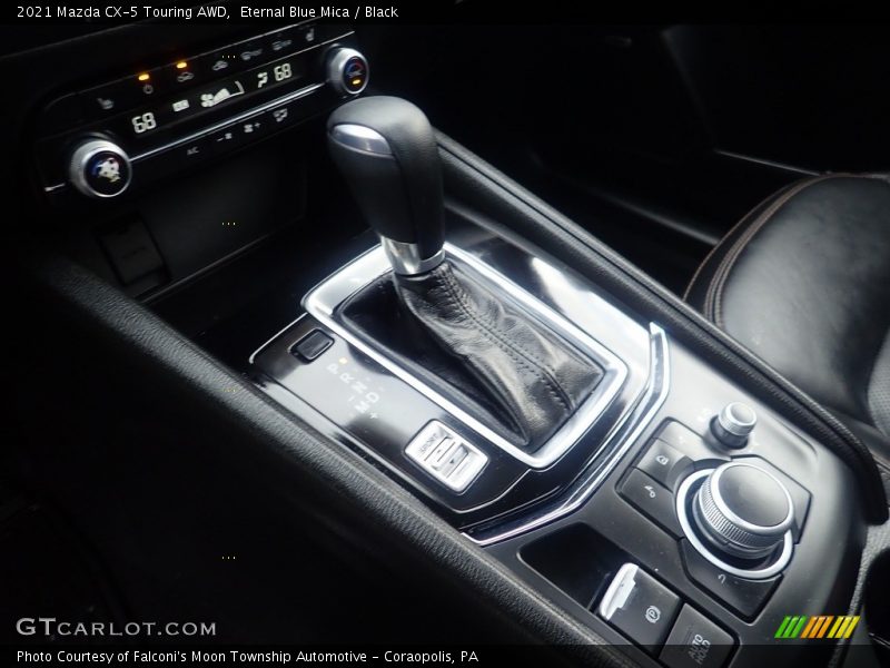 Eternal Blue Mica / Black 2021 Mazda CX-5 Touring AWD
