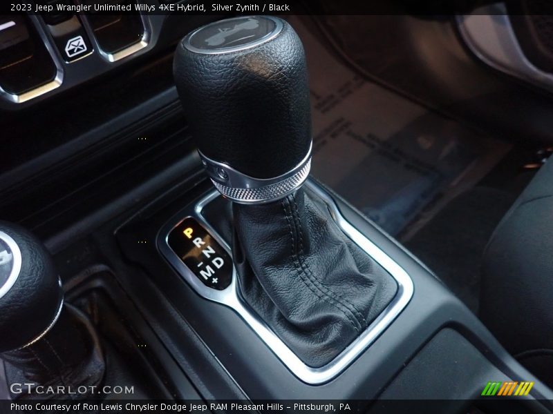  2023 Wrangler Unlimited Willys 4XE Hybrid 8 Speed Automatic Shifter