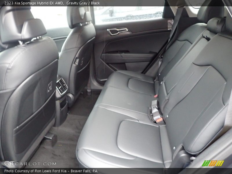 Gravity Gray / Black 2023 Kia Sportage Hybrid EX AWD