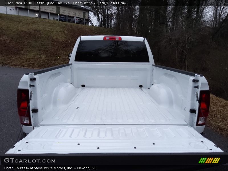 Bright White / Black/Diesel Gray 2022 Ram 1500 Classic Quad Cab 4x4