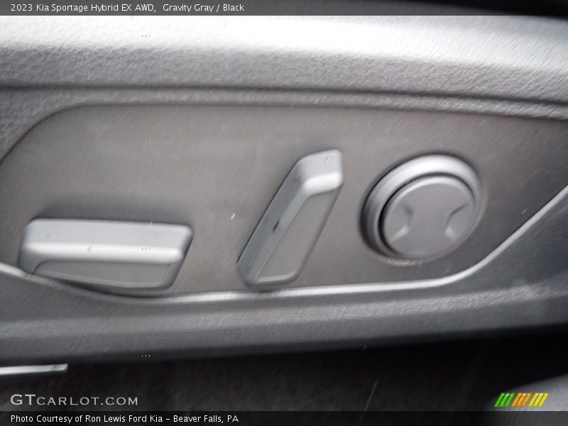 Gravity Gray / Black 2023 Kia Sportage Hybrid EX AWD