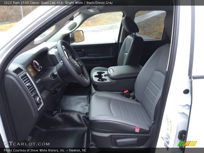  2022 1500 Classic Quad Cab 4x4 Black/Diesel Gray Interior