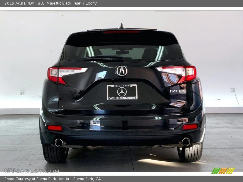 Majestic Black Pearl / Ebony 2019 Acura RDX FWD