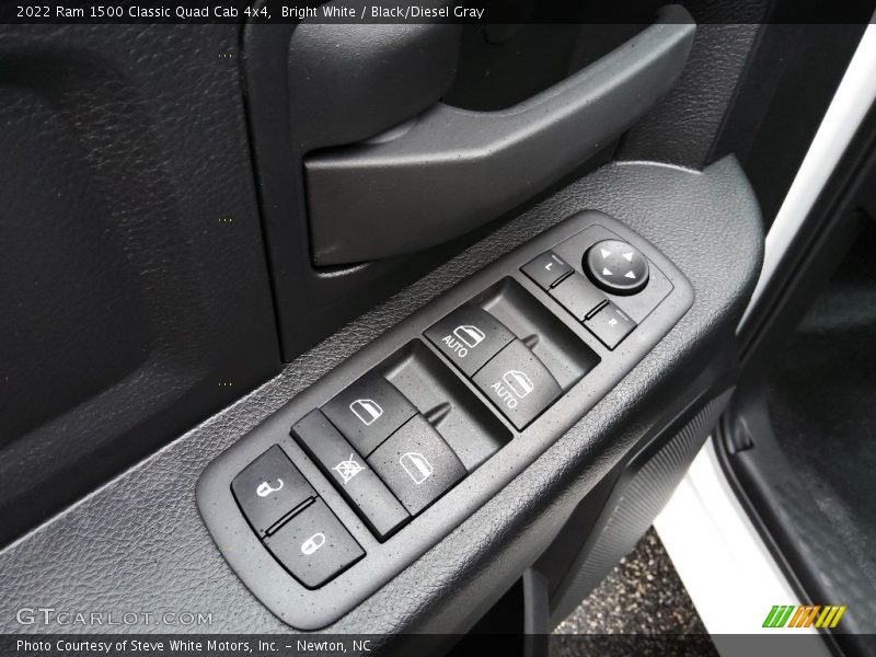Bright White / Black/Diesel Gray 2022 Ram 1500 Classic Quad Cab 4x4