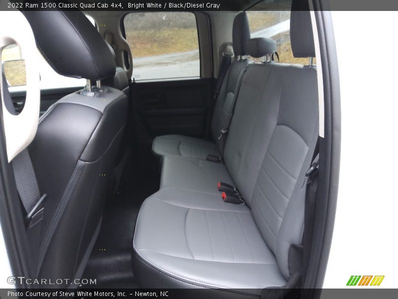 Rear Seat of 2022 1500 Classic Quad Cab 4x4