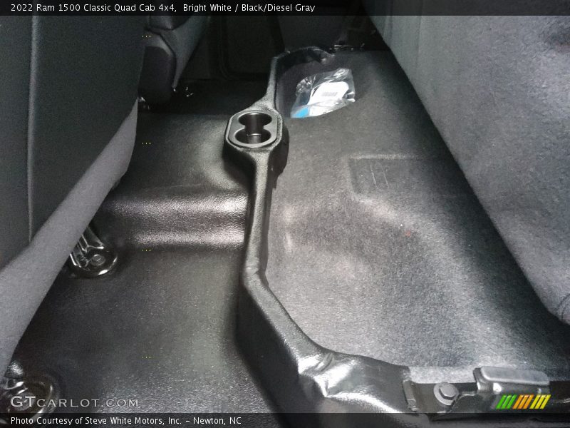 Rear Seat of 2022 1500 Classic Quad Cab 4x4