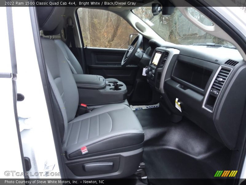 Front Seat of 2022 1500 Classic Quad Cab 4x4