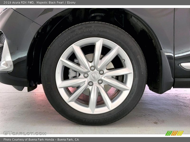 Majestic Black Pearl / Ebony 2019 Acura RDX FWD