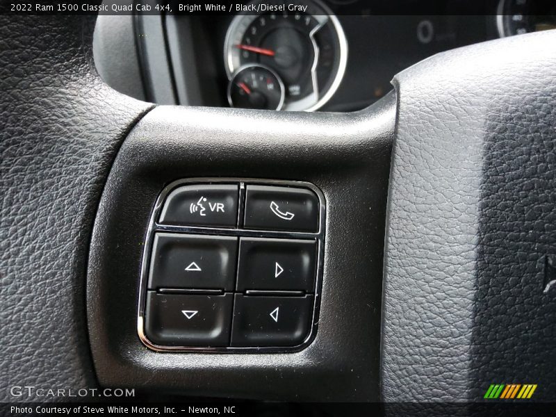  2022 1500 Classic Quad Cab 4x4 Steering Wheel