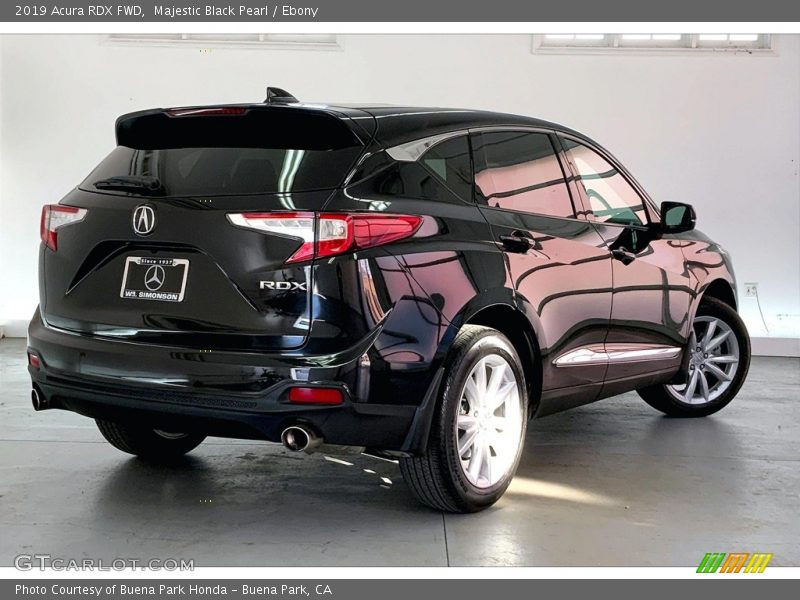 Majestic Black Pearl / Ebony 2019 Acura RDX FWD