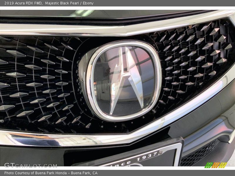 Majestic Black Pearl / Ebony 2019 Acura RDX FWD