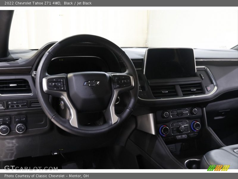 Dashboard of 2022 Tahoe Z71 4WD
