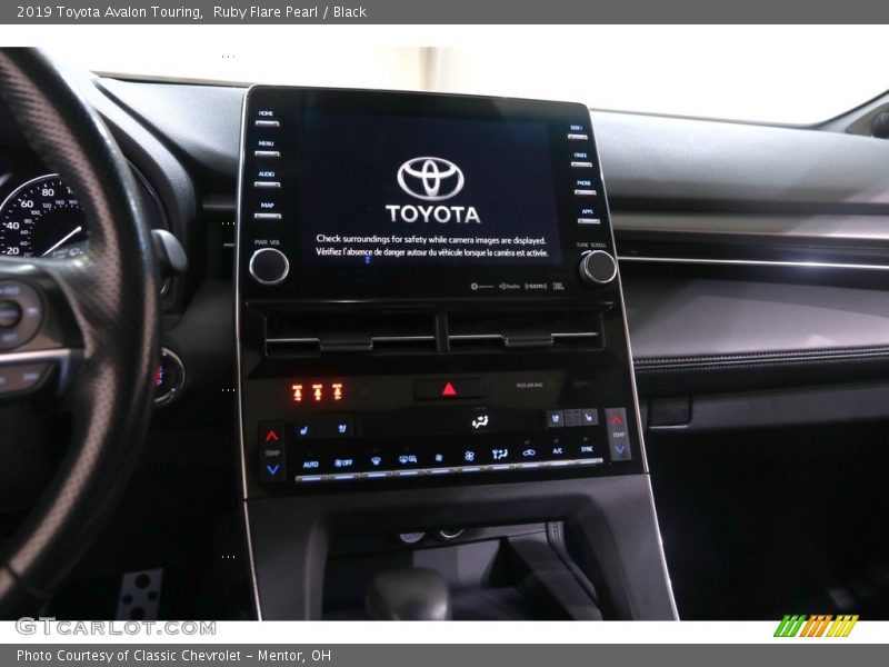Controls of 2019 Avalon Touring