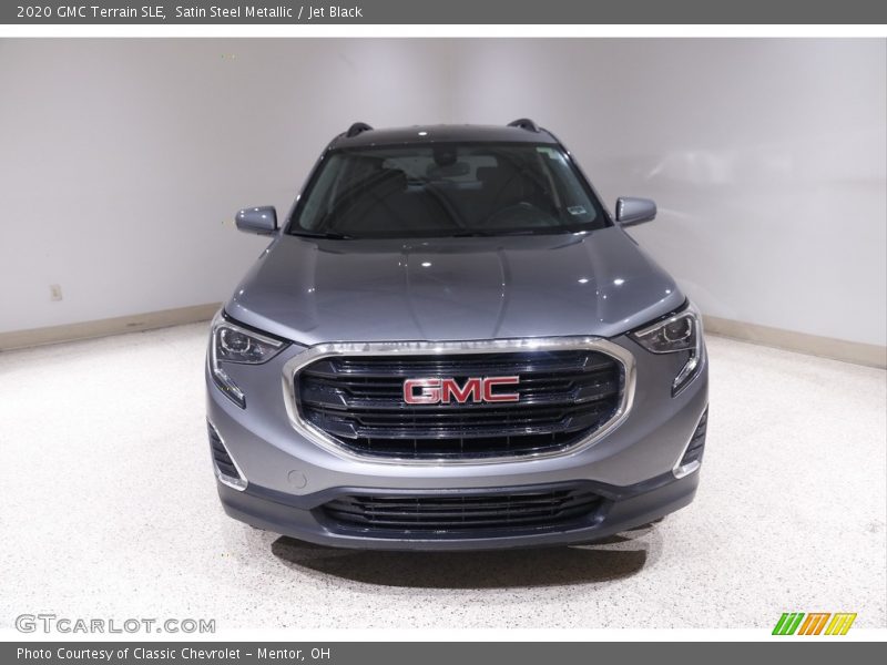Satin Steel Metallic / Jet Black 2020 GMC Terrain SLE