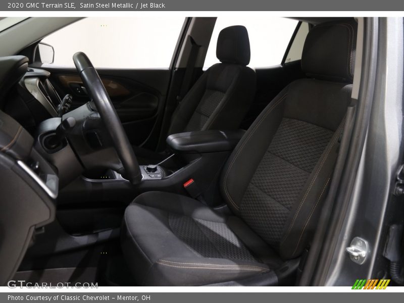 Satin Steel Metallic / Jet Black 2020 GMC Terrain SLE