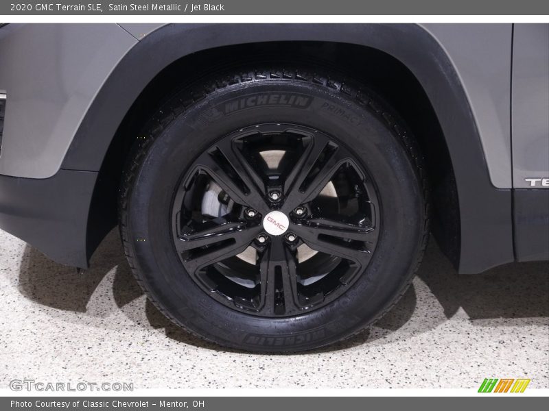 Satin Steel Metallic / Jet Black 2020 GMC Terrain SLE