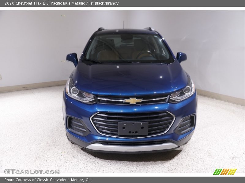 Pacific Blue Metallic / Jet Black/Brandy 2020 Chevrolet Trax LT