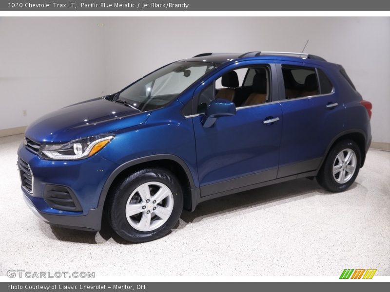 Pacific Blue Metallic / Jet Black/Brandy 2020 Chevrolet Trax LT