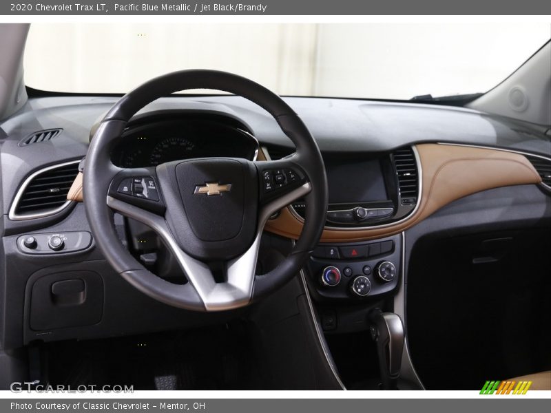 Pacific Blue Metallic / Jet Black/Brandy 2020 Chevrolet Trax LT